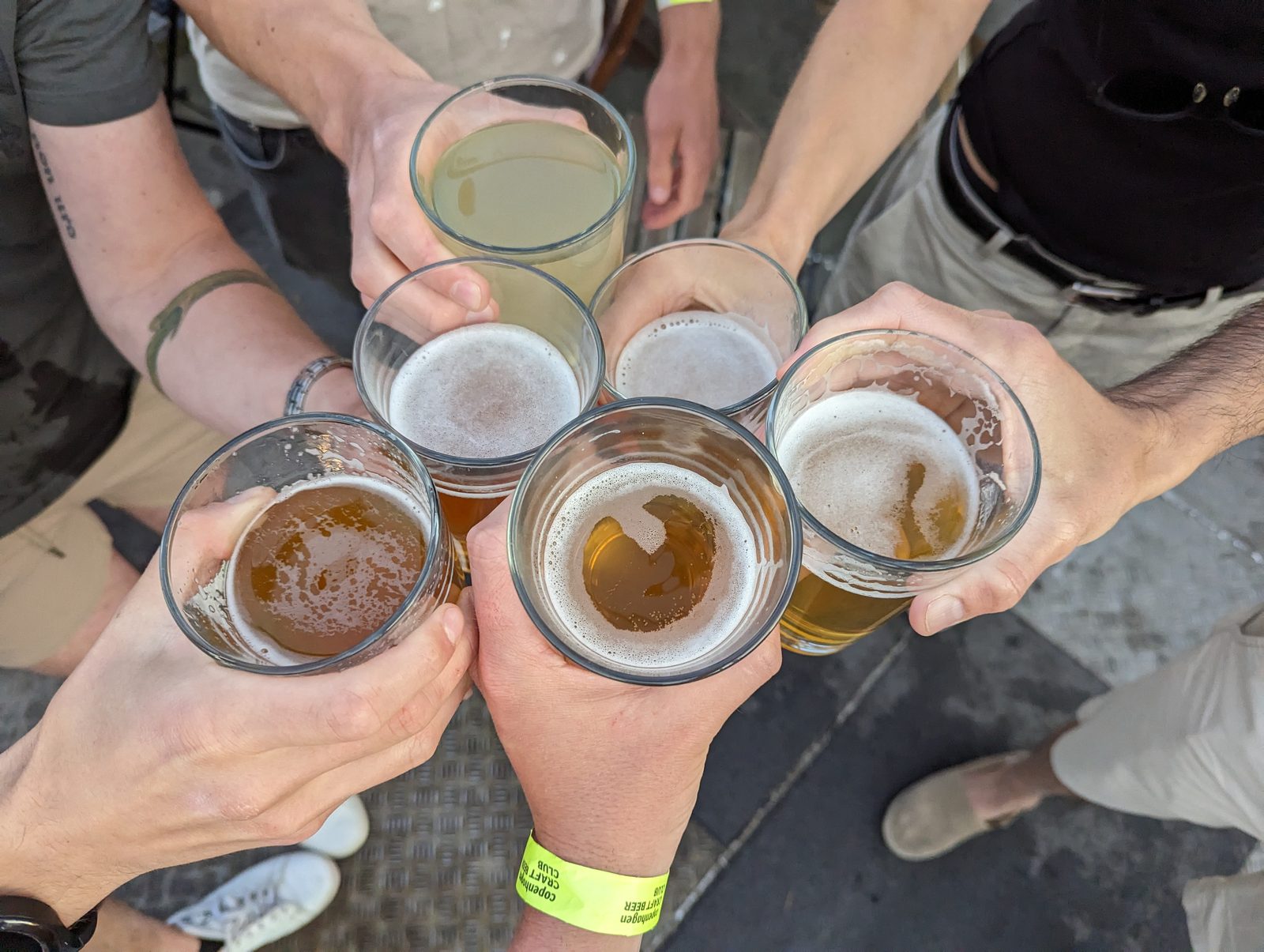 Members gathered at a Monthly Social